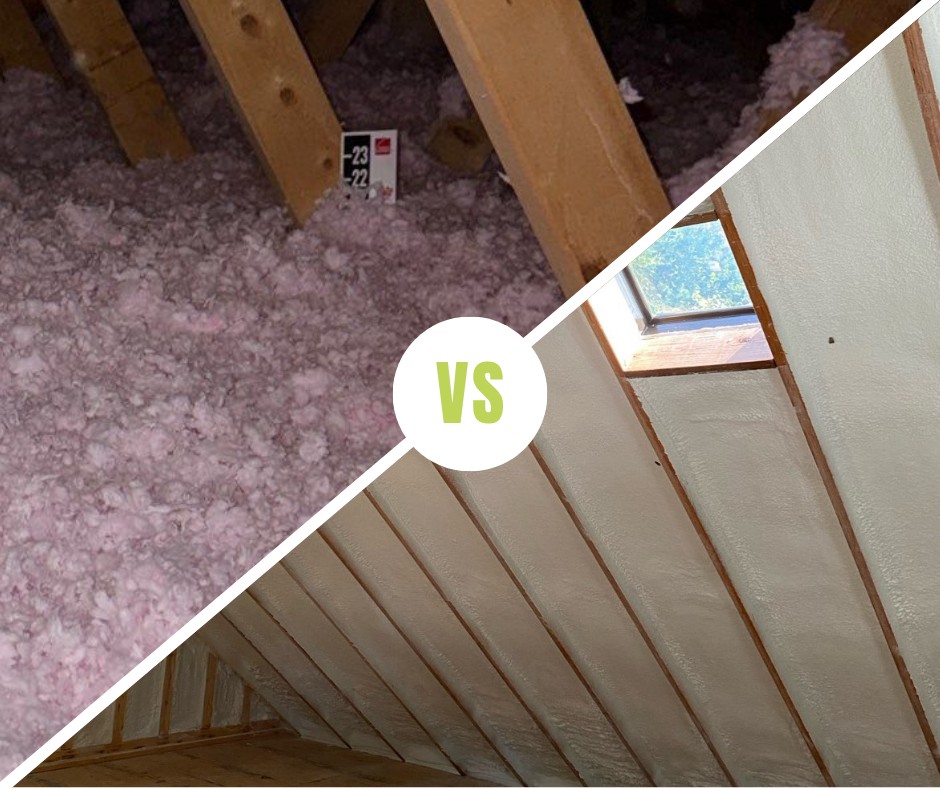 Spray Foam vs Fiberglass Insulation | Which Is Better?